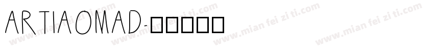 ARTIAOMAD字体转换