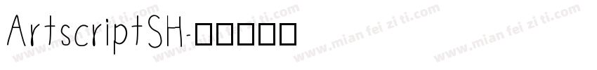 ArtscriptSH字体转换
