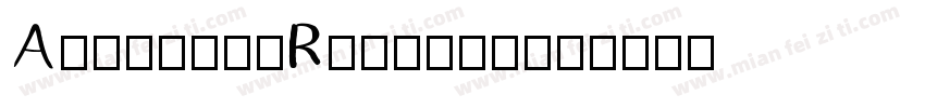 ArtyableRassnam字体转换