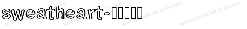 sweatheart字体转换