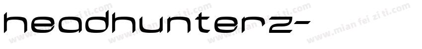 headhunterz字体转换