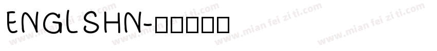 ENGLSHN字体转换