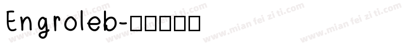 Engroleb字体转换