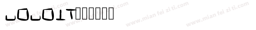 RORONA字体转换