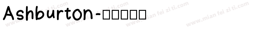 Ashburton字体转换