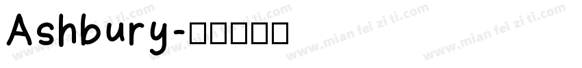 Ashbury字体转换