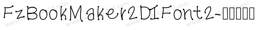 FzBookMaker2DIFont2字体转换