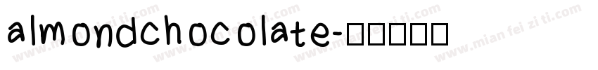 almondchocolate字体转换