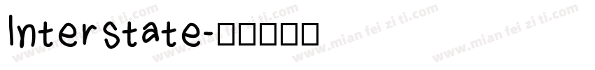 lnterstate字体转换