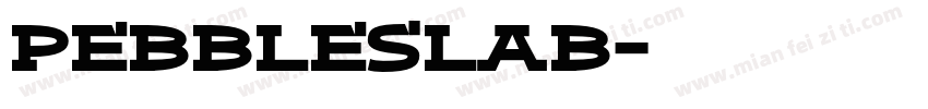 PebbleSlab字体转换