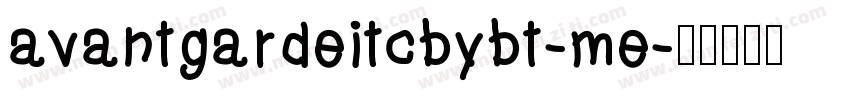 avantgardeitcbybt-me字体转换