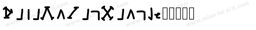 QisiAaYinXiang字体转换