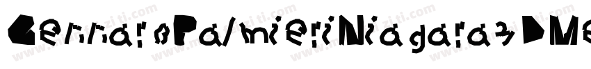 GennaroPalmieriNiagara3DMedium-lEaw字体转换