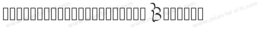ElbowXtctypeLight-e25B字体转换