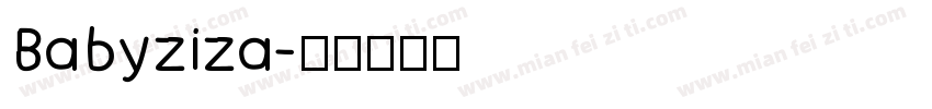 Babyziza字体转换