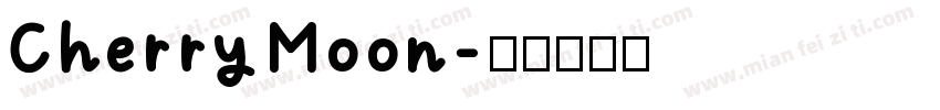 CherryMoon字体转换