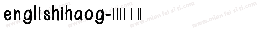 englishihaog字体转换