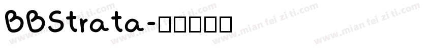 BBStrata字体转换