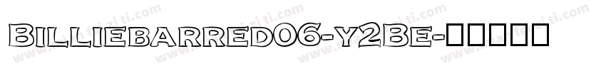 Billiebarred06-y2Be字体转换