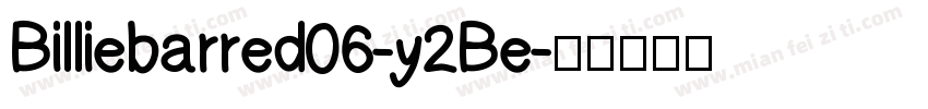 Billiebarred06-y2Be字体转换