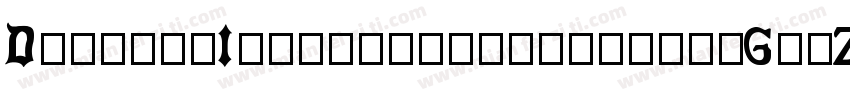 DodopopItalicpersonaluse-G19Z字体转换