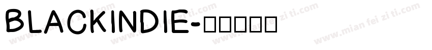 BLACKINDIE字体转换