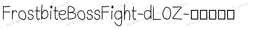 FrostbiteBossFight-dL0Z字体转换