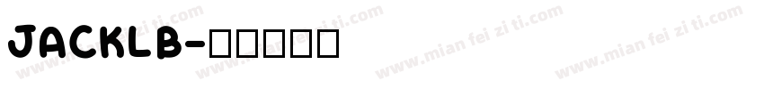 JACKLB字体转换