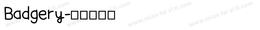Badgery字体转换