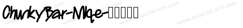 ChunkyBar-Mlqe字体转换