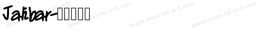 Jalibar字体转换