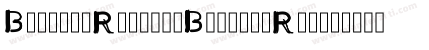Barrio-RegularBarrio-Regular字体转换