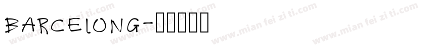 barcelong字体转换