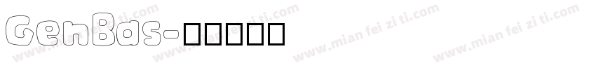 GenBas字体转换