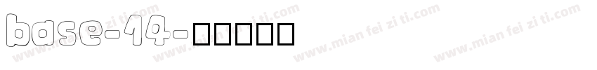 base-14字体转换