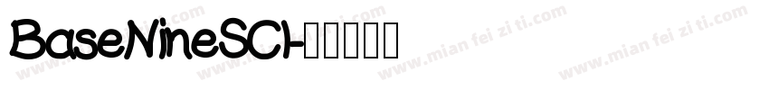 BaseNineSCI字体转换
