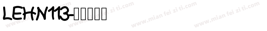 LEHN113字体转换