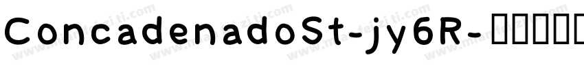 ConcadenadoSt-jy6R字体转换