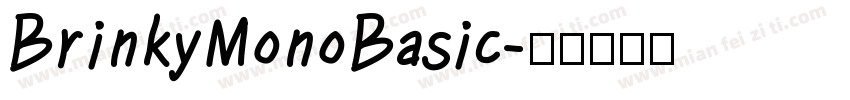 BrinkyMonoBasic字体转换