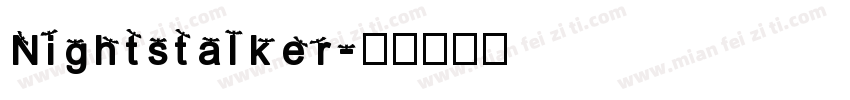 Nightstalker字体转换