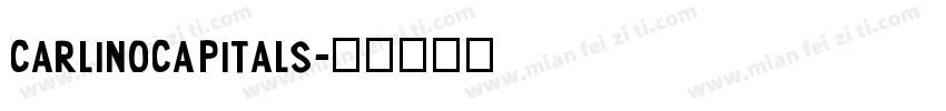 CarlinoCapitals字体转换