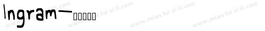 Ingram字体转换