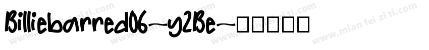 Billiebarred06-y2Be字体转换