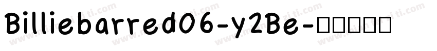 Billiebarred06-y2Be字体转换