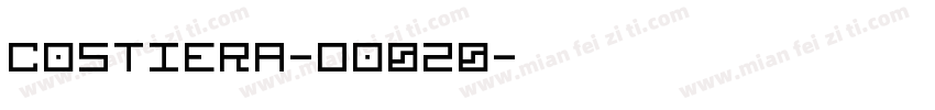 Costiera-DO0z0字体转换