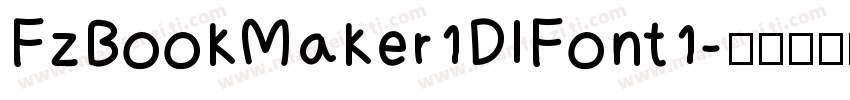 FzBookMaker1DlFont1字体转换