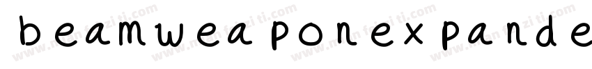 beamweaponexpandeditalic字体转换