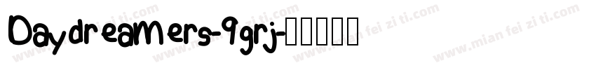 Daydreamers-9grj字体转换