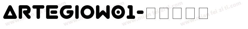 ArtegioW01字体转换