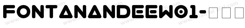 FontanaNDEeW01字体转换